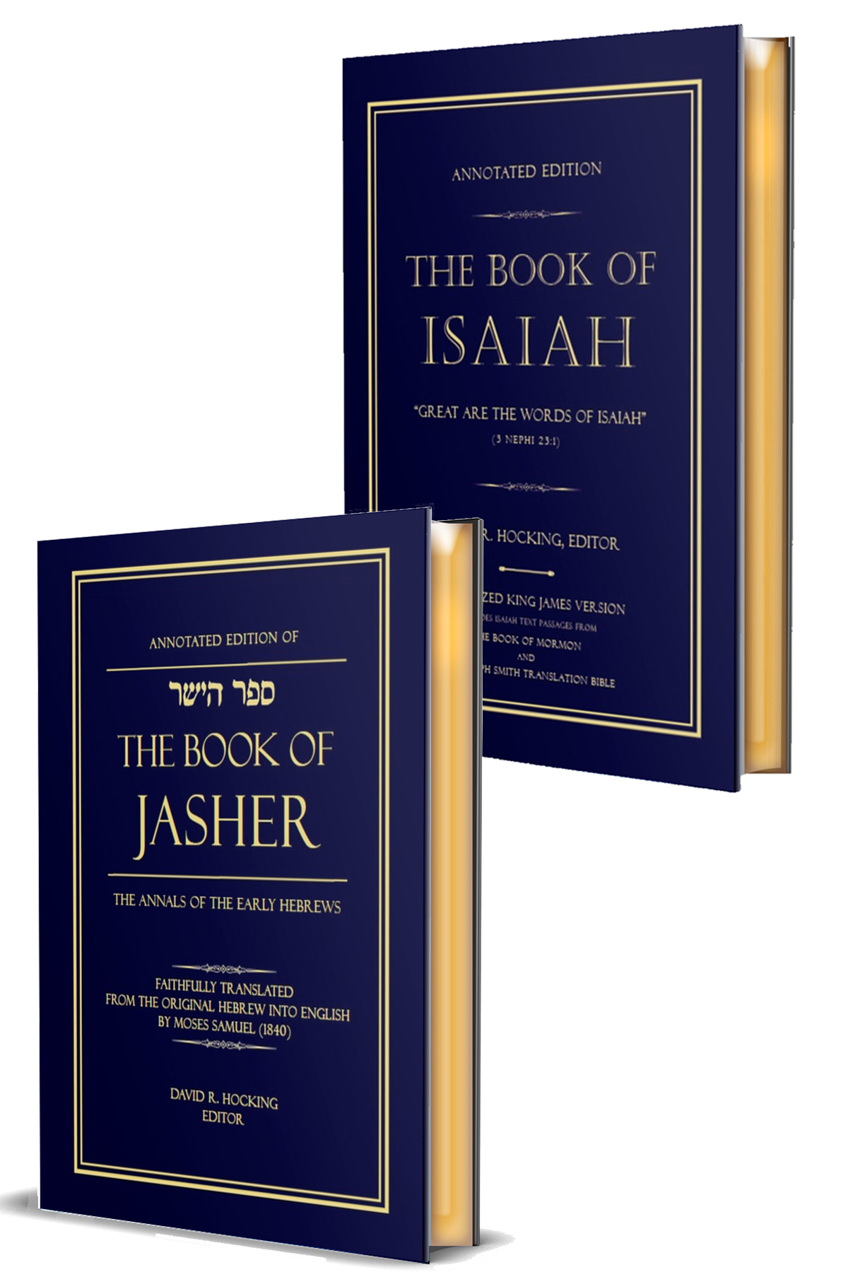 Annotated Two-Set (Isaiah, Jasher)